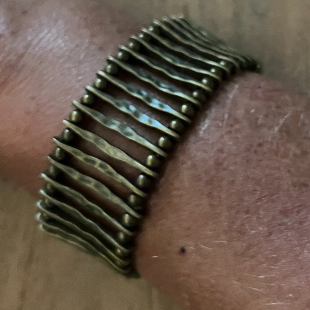 ❤️ chrome/bronze bracelet ❤️